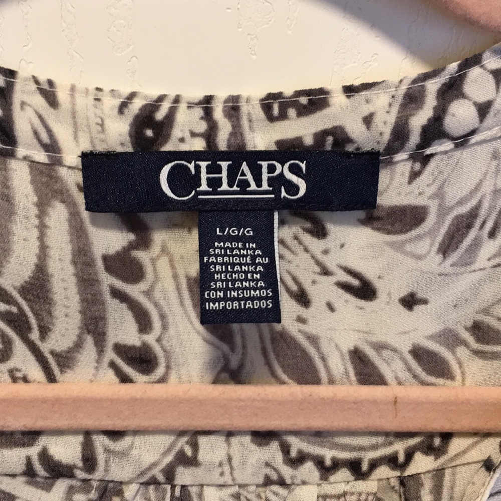 Chaps Blouse - Picture 2 of 2